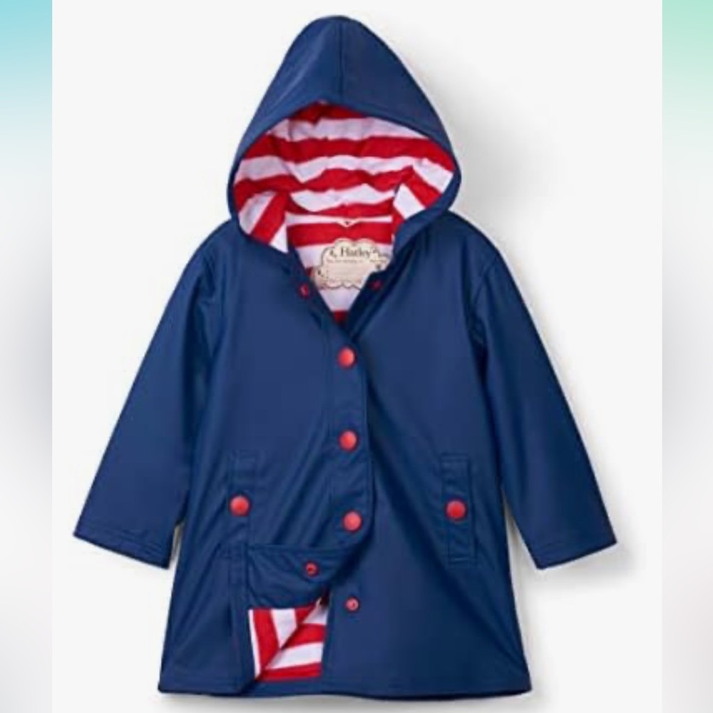 EUC Hatley Raincoat size 2